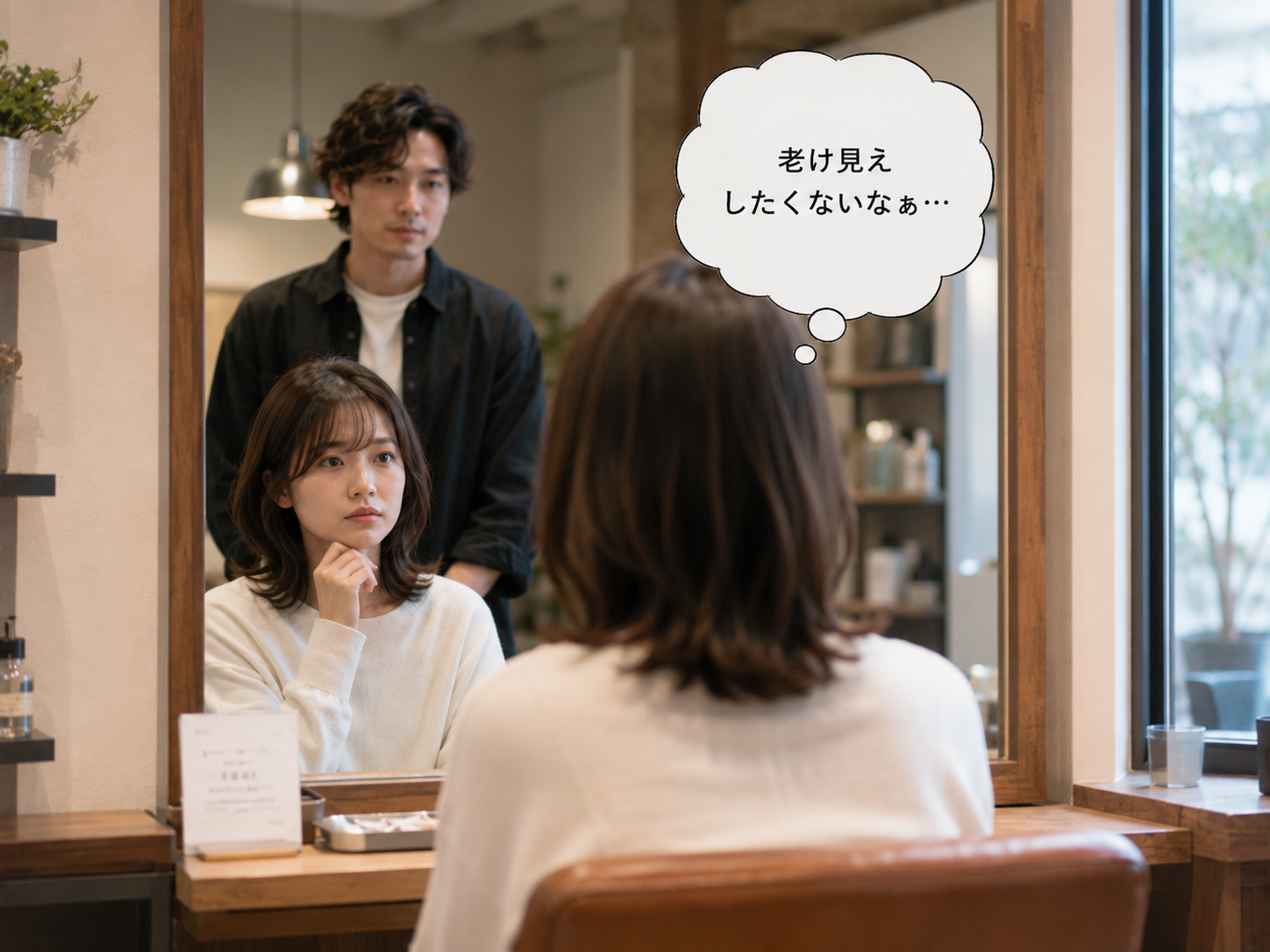 「老け見えしたくないなぁ…」理想の印象とのギャップ